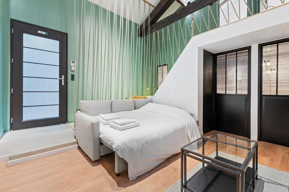 Loft Spacieux Pour 10 Personnes Avec Terrasse Nice 0*,